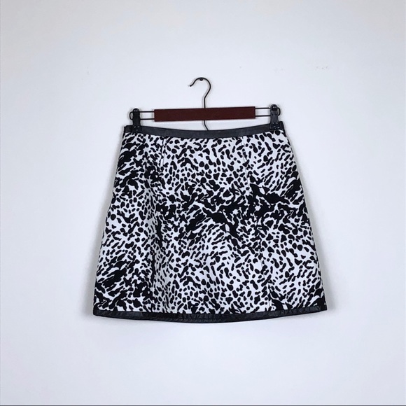 Tibi Animal Print Skirt - Picture 4 of 8
